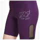 Target Γυναικείο ποδηλατικό κολάν Biker Shorts Scuba & Sheer Fabric "Mind"